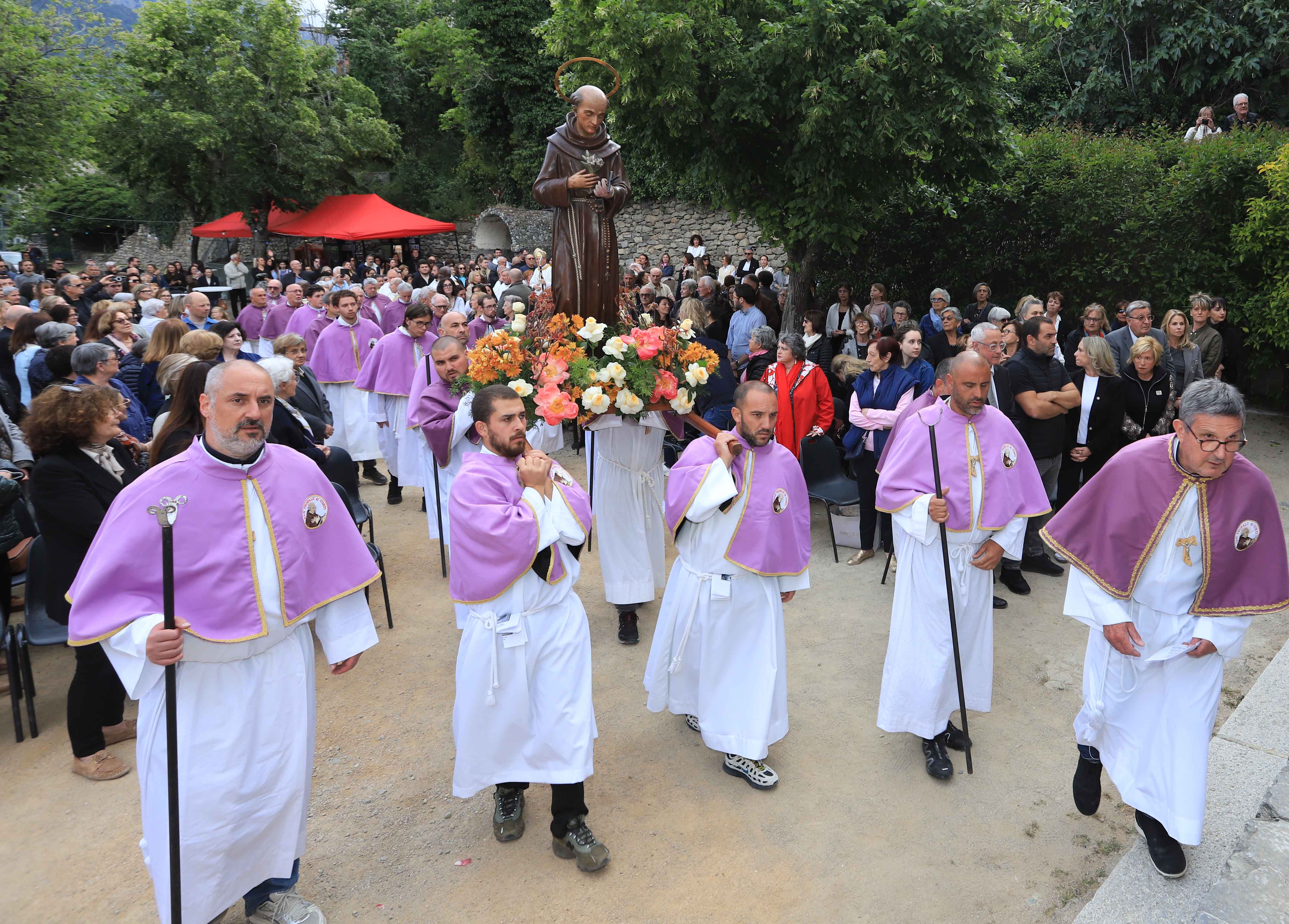 Corte a célébré son Saint Patron, San Teofalu