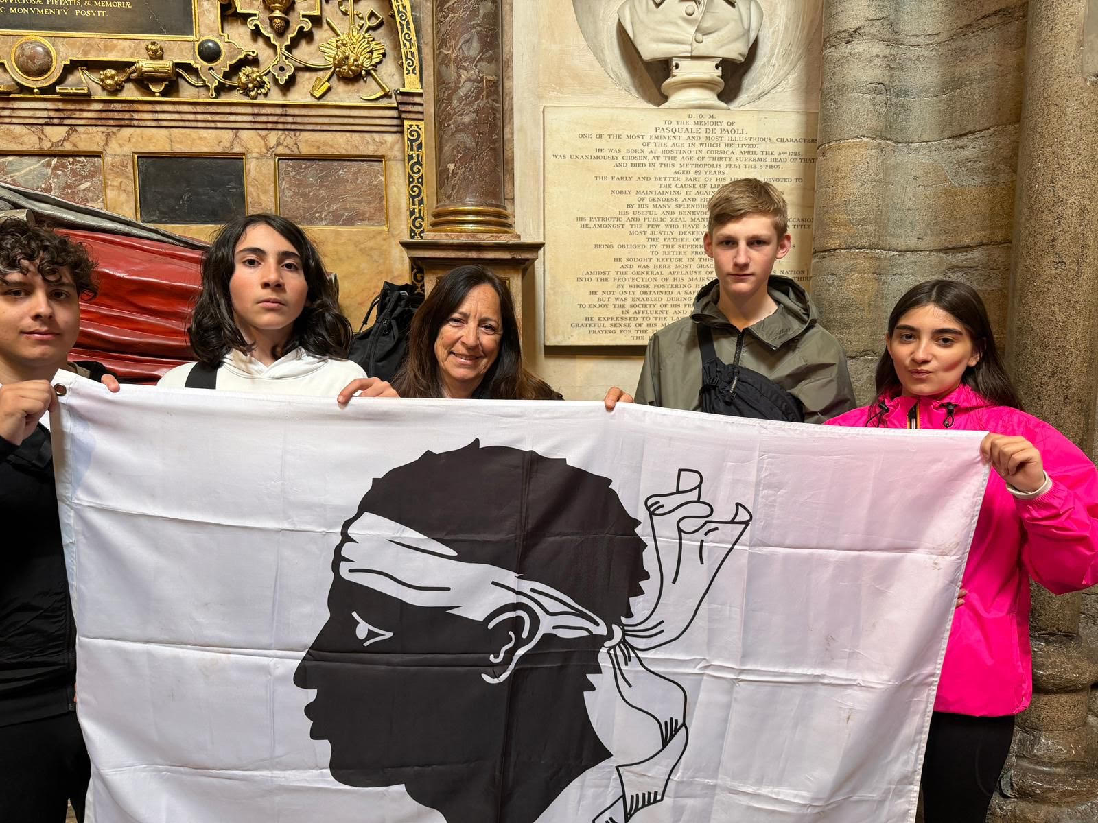 Sur les traces de Pascal Paoli : les collégiens de Moltifao ont découvert Londres