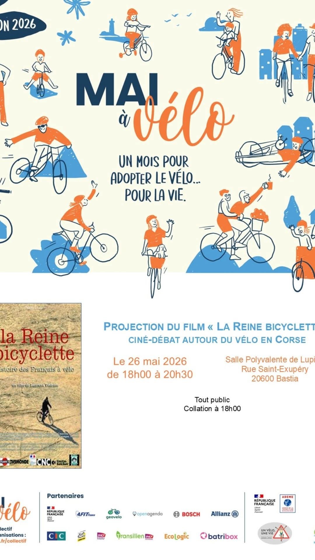 « Mai à vélo » à Bastia