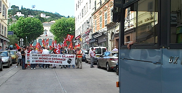 Loi travail El Khomri : Nouvelle journée de mobilisation à Bastia
