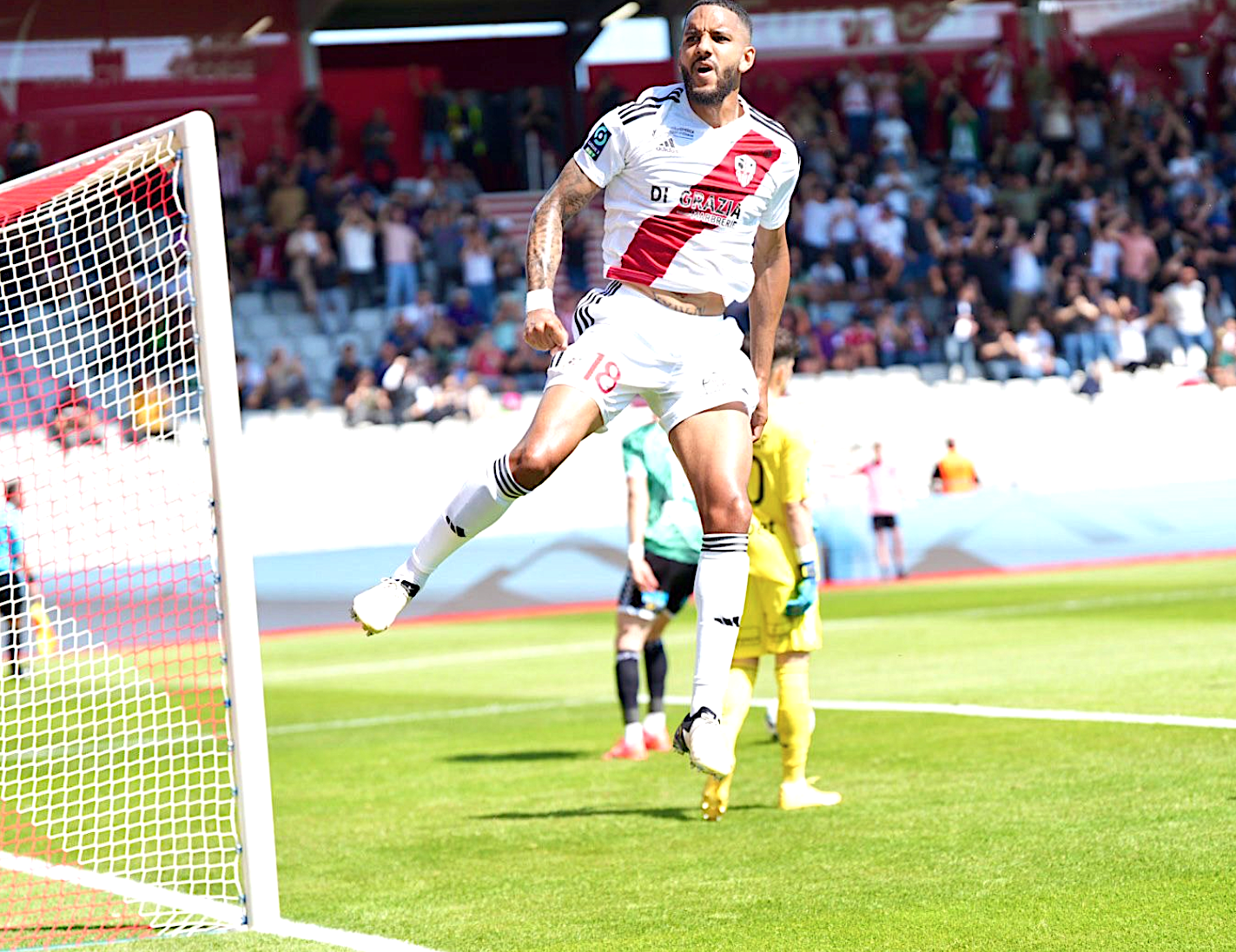 Christopher Ibay sous le maillot de l'ACA (Photo Paule Santoni)
