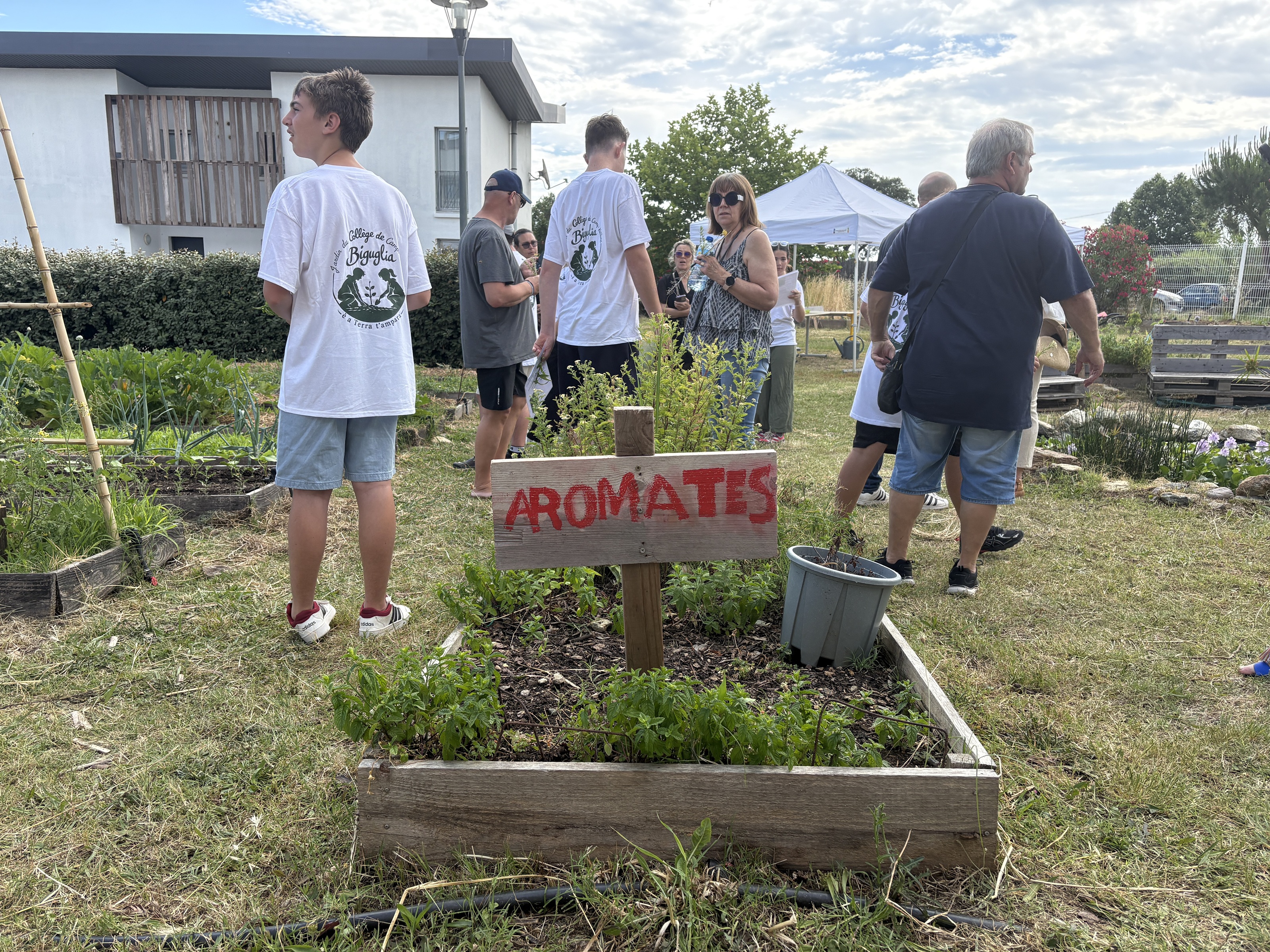 « Rendez-vous au jardin » - Portes ouvertes au jardin pédagogique du collège Campo Vallone de Biguglia