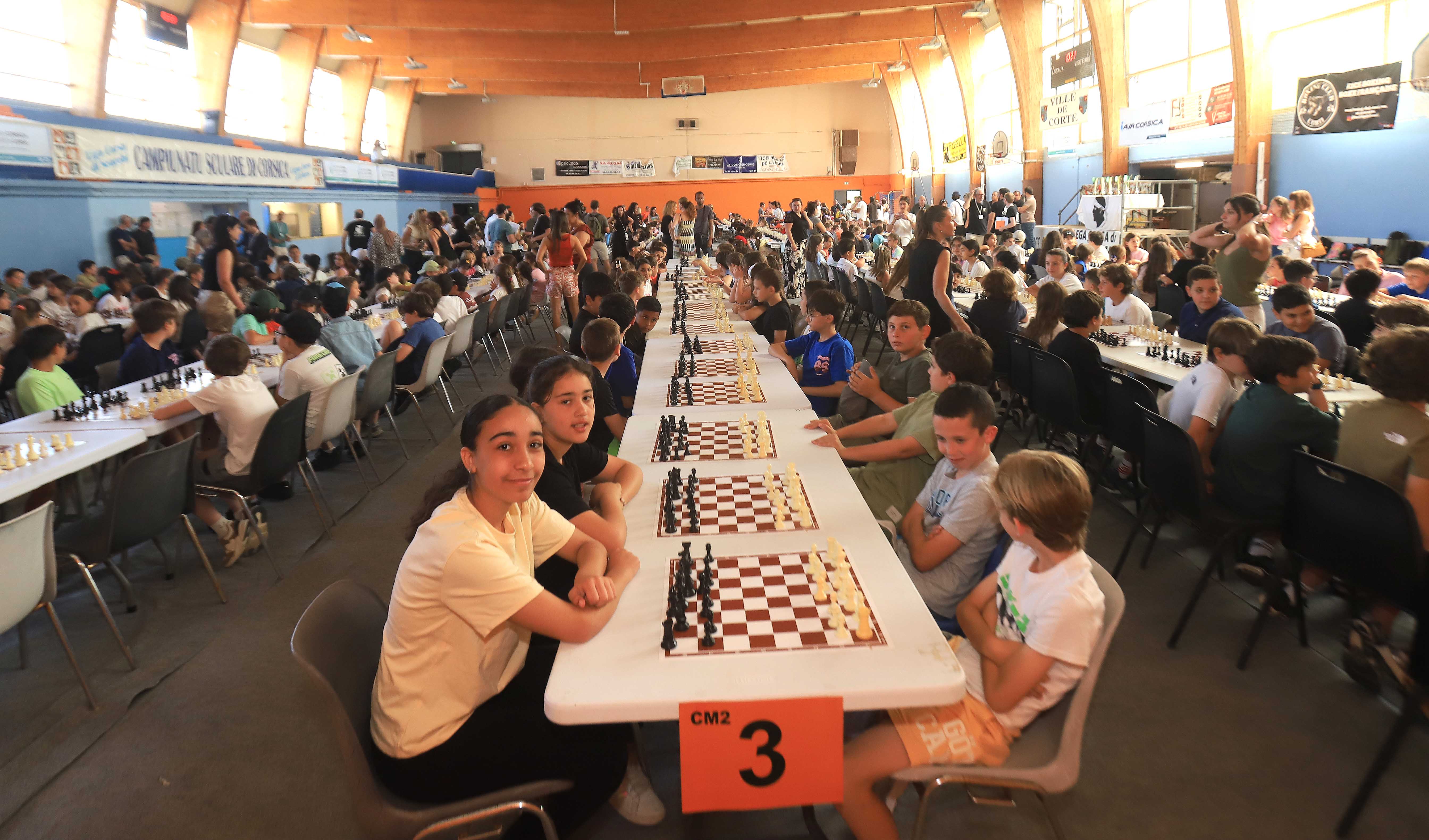 Championnat scolaire d’échecs : 750 enfants réunis à Corte