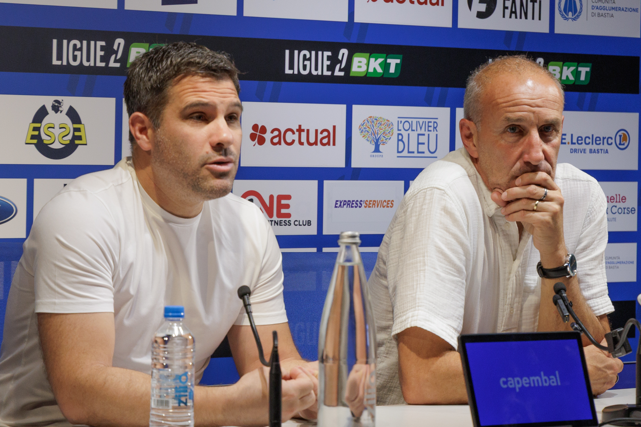 Gilles Cioni et le nouvel entraîneur du Sporting