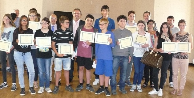 Les lauréats des Olympiades de mathématiques récompensés au rectorat de Corse