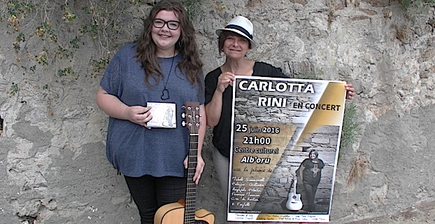 Bastia : Carlotta Rini en concert à l’Alb’Oru