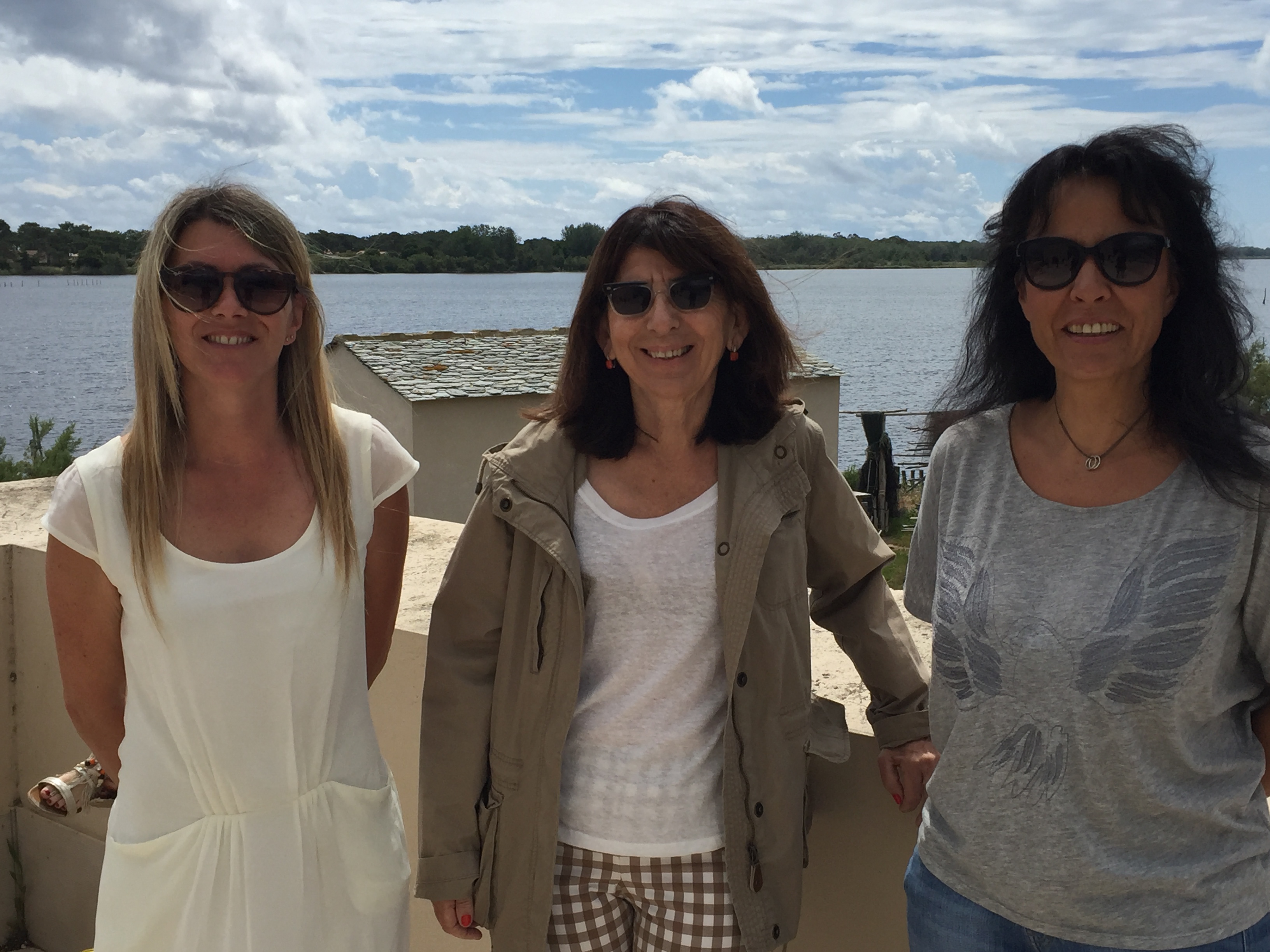 Muriel Beltran, Sylvie Retali-Andréani et Marie-Claire Poggi, conseillère départementales ont participé à la journée