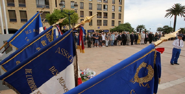 Ajaccio : Commémoration de l'appel historique du général de Gaulle