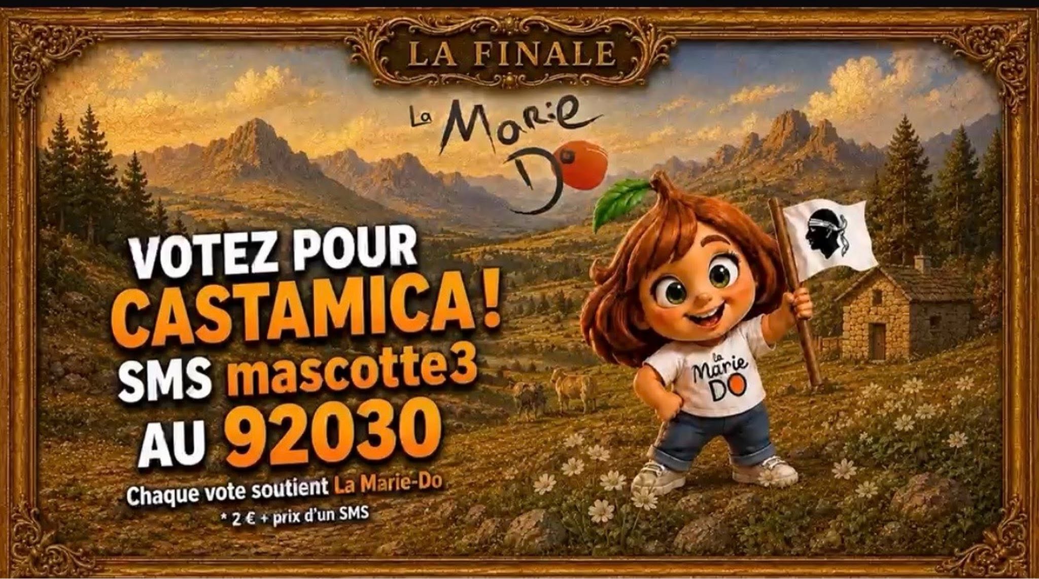 Trois mascottes en finale pour incarner La Marie-Do