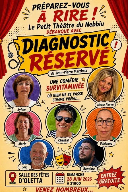 "Diagnostic réservé", mais bon moment assuré ce dimanche 28 juin à Oletta