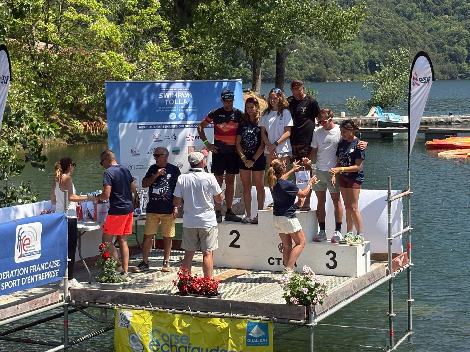 Une première réussie pour le SwimRun de Tolla, avec 165 participants