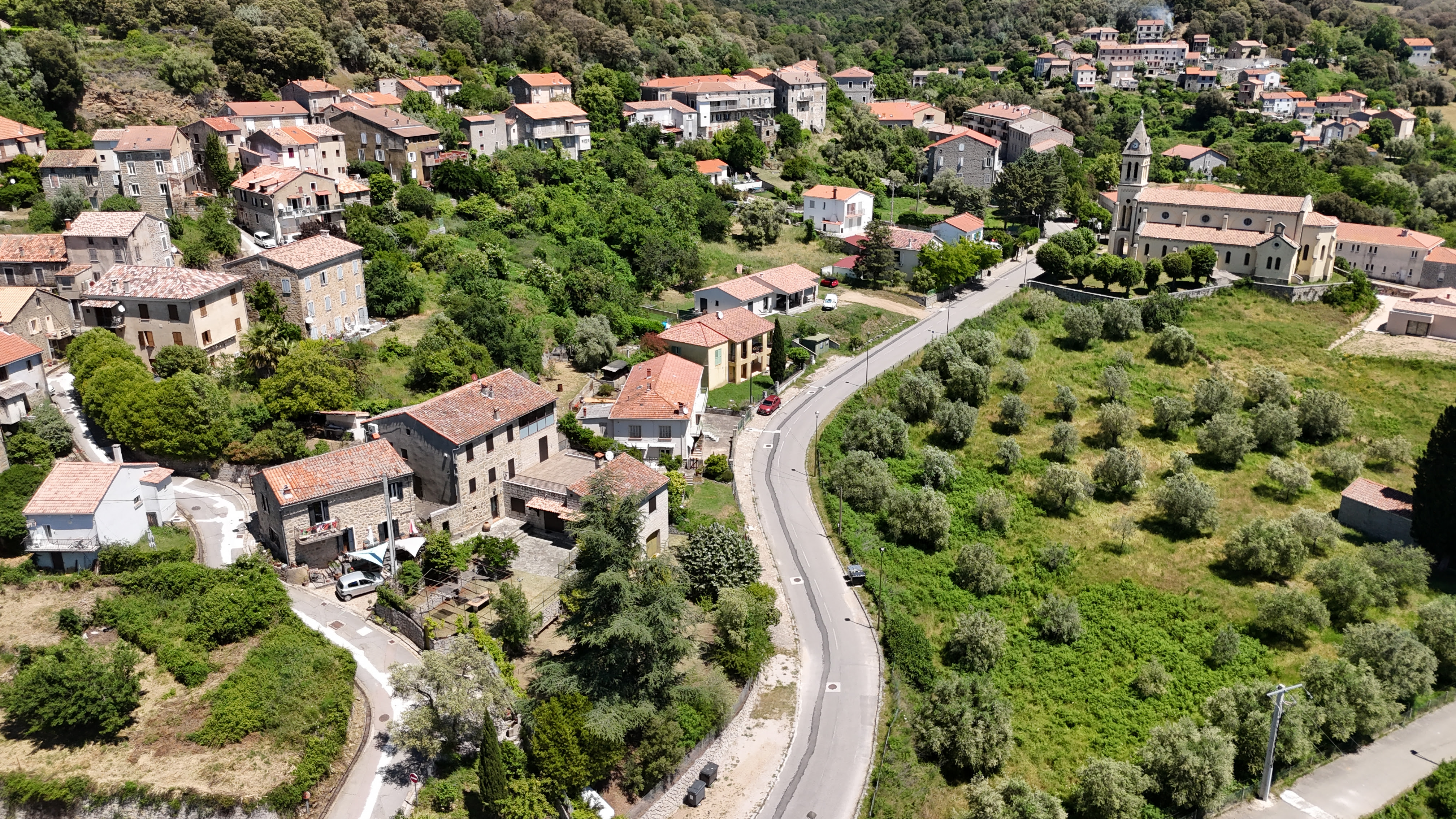 A la découverte de Santa-Maria-Siché avec le CAUE.