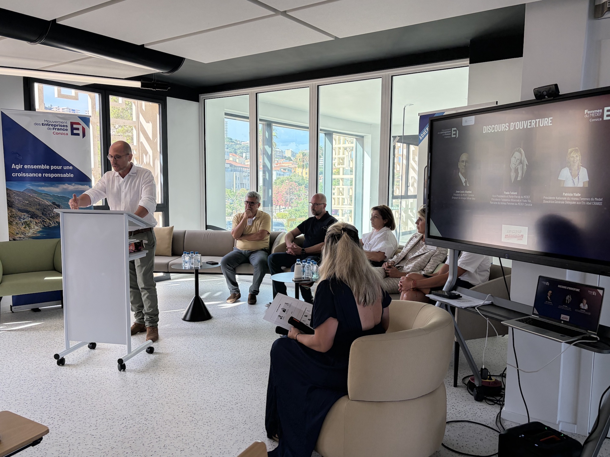 À Ajaccio, le MEDEF Corsica lance son réseau féminin pour donner plus de voix aux dirigeantes