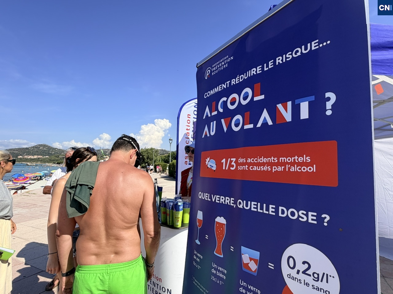 À L’Île-Rousse, la Prévention Routière lance sa tournée d’été pour sensibiliser les vacanciers aux dangers de la route