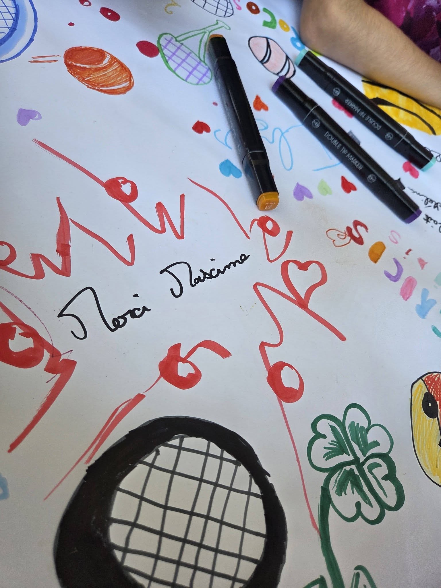 Un atelier de dessin qui en dit long !