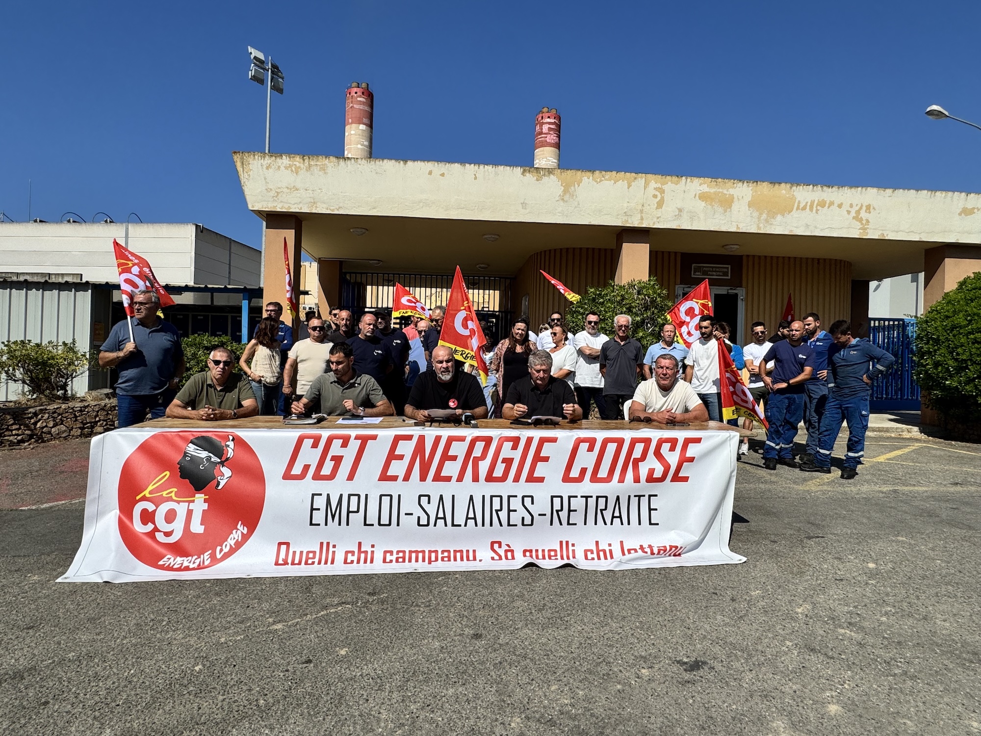 La CGT Énergie Corse alerte sur un système « sous tension » et appelle à préparer dès maintenant l'avenir