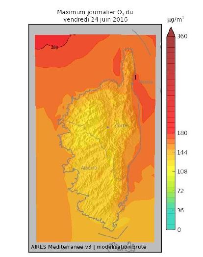  Alerte à la pollution atmosphérique en Haute-Corse