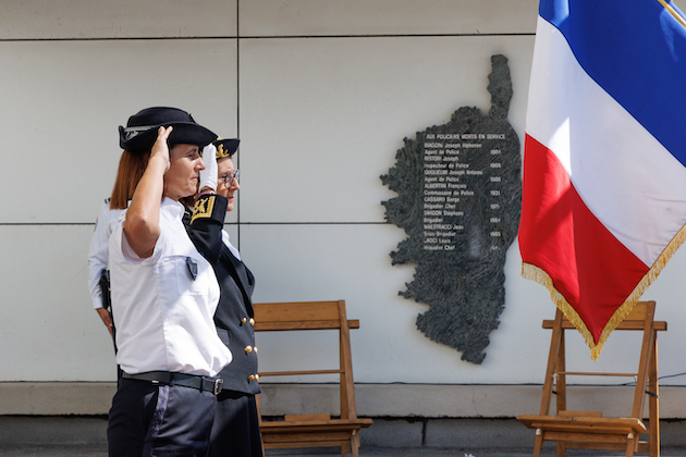 Journée de la Police nationale à Bastia : un hommage rendu aux policiers blessés et morts en mission