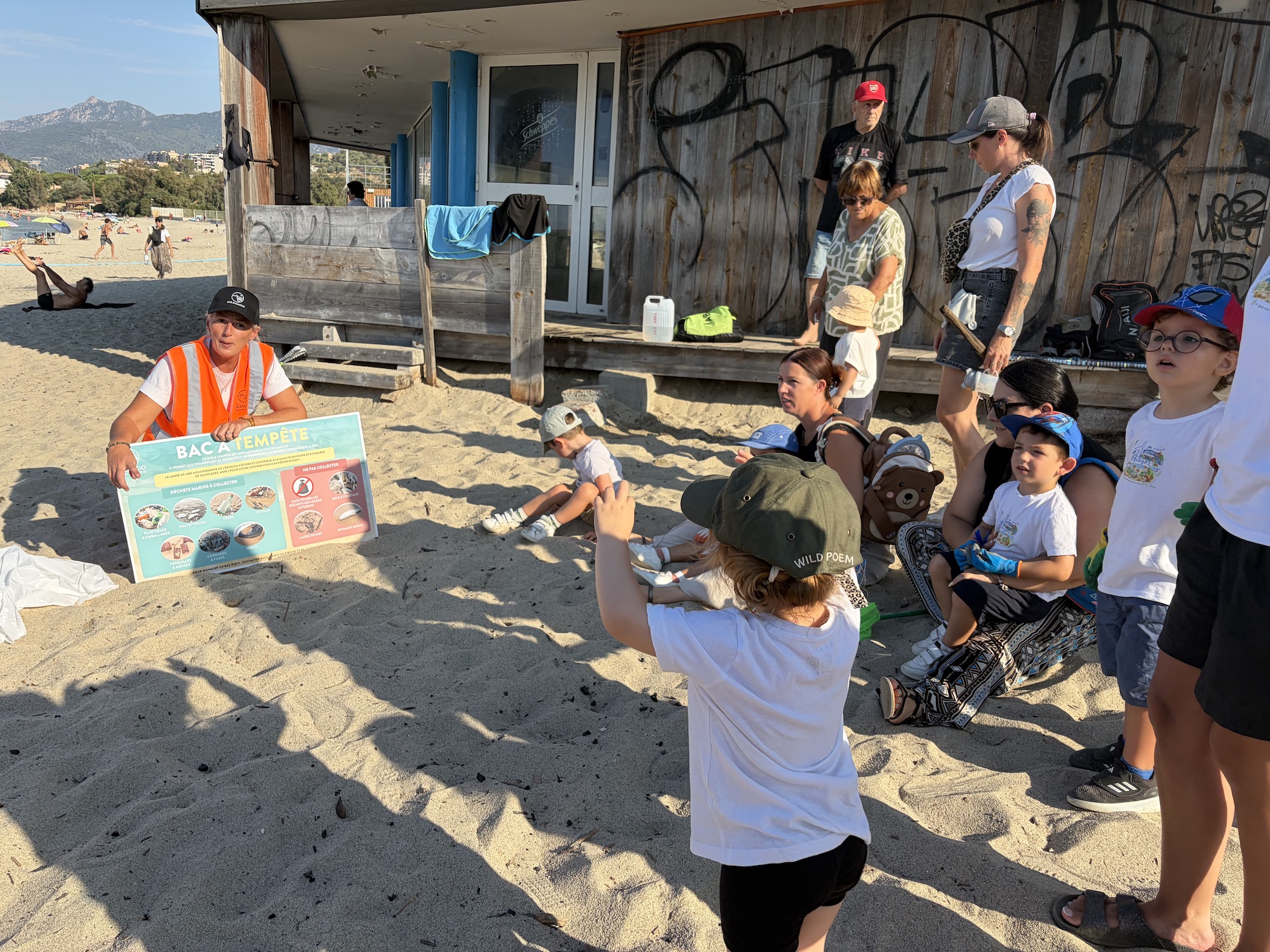 Ajaccio - Au Ricanto, les plus petits apprennent déjà à protéger le littoral