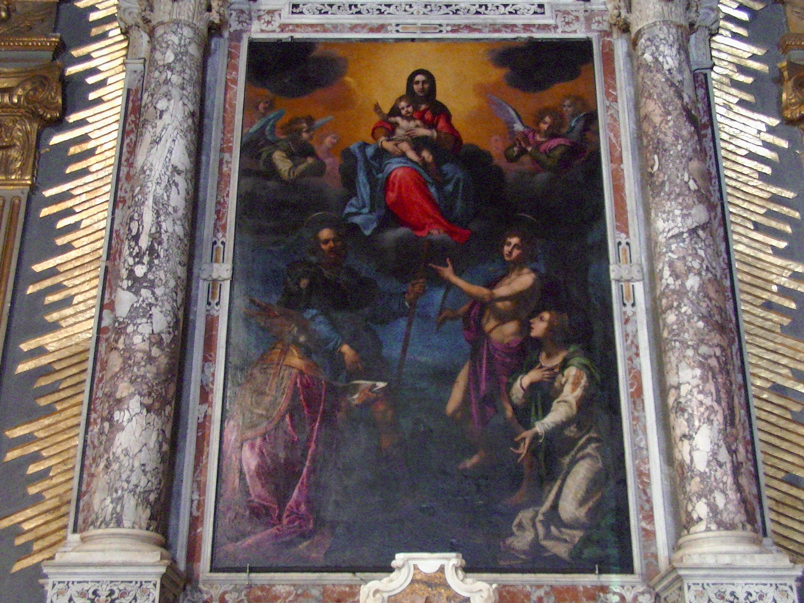 Bastia : Restauration du tableau de Giovanni Bilivert à l’Oratoire Saint Roch