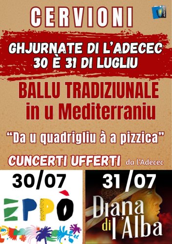 Cervioni- Les Ghjurnate de l'Adecec célèbrent la danse traditionnelle en Méditerranée