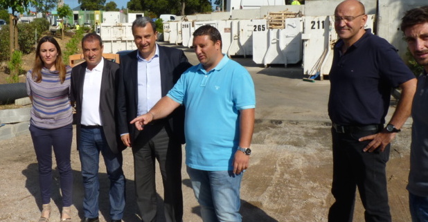 Du nouveau à la recyclerie du Stiletto : Sécurité, pèse-essieu et vidéosurveillance