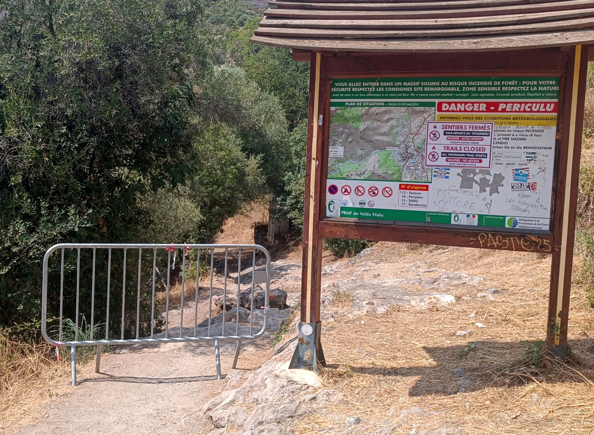 Incendie de la Restonica : Le plan Communal de Sauvegarde déclenché