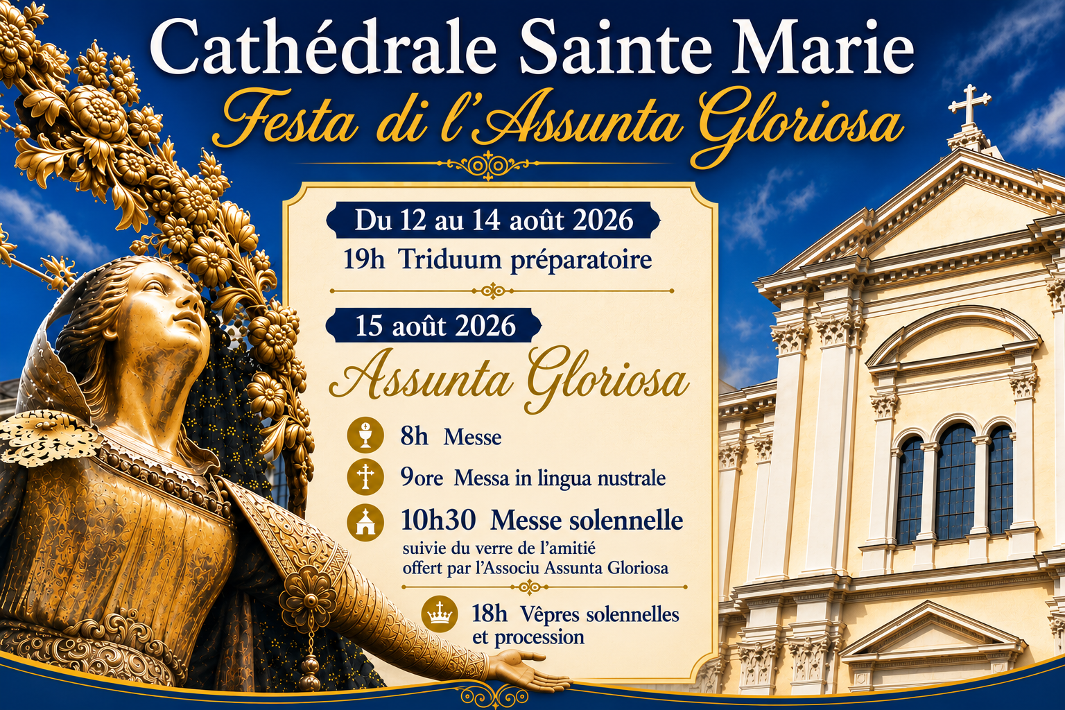 Bastia - Assunta Gloriosa à la Cathédrale Sainte-Marie