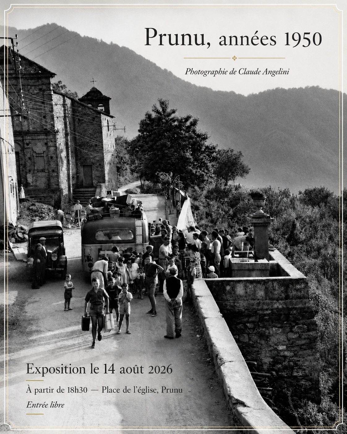 À Prunu, les Angelini racontent la mémoire du village par les mots et par l’image
