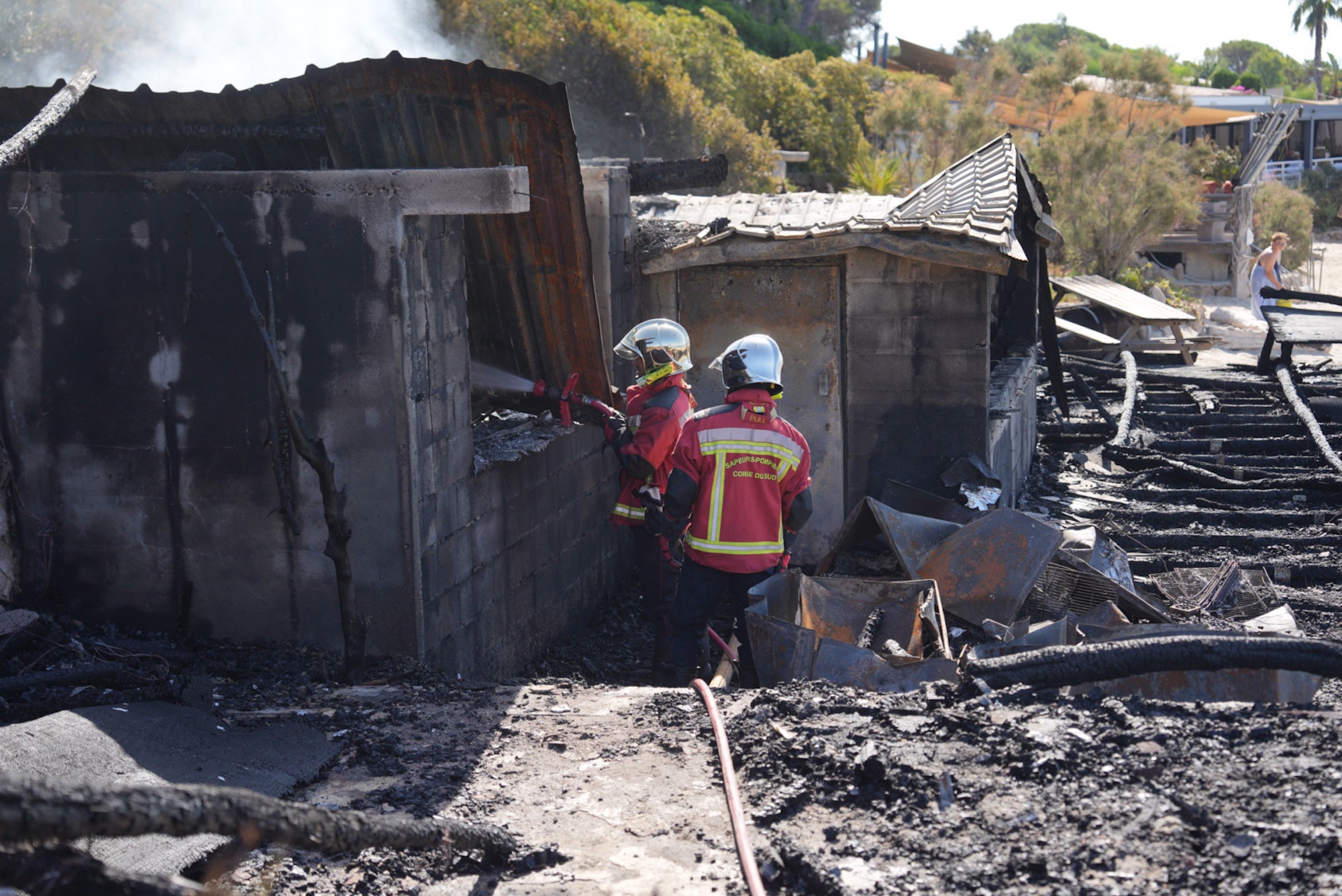 Incendie de la paillote du Week End à Ajaccio : « Je crois que c’est le coup de marteau »