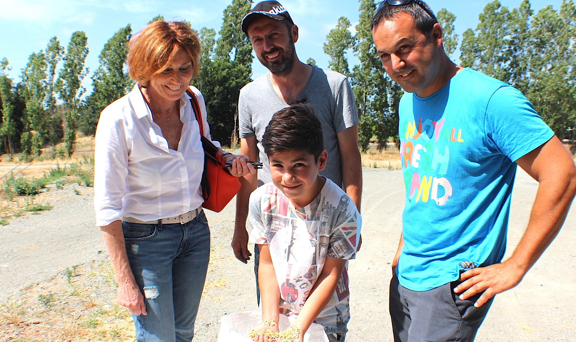 Armelle Sialelli, Ange-Noël Luigi et Cyril Caria : De l'orge corse pour la Pietra