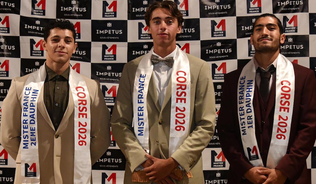 Rayan élu Mister France Corse 2026 à Ventiseri