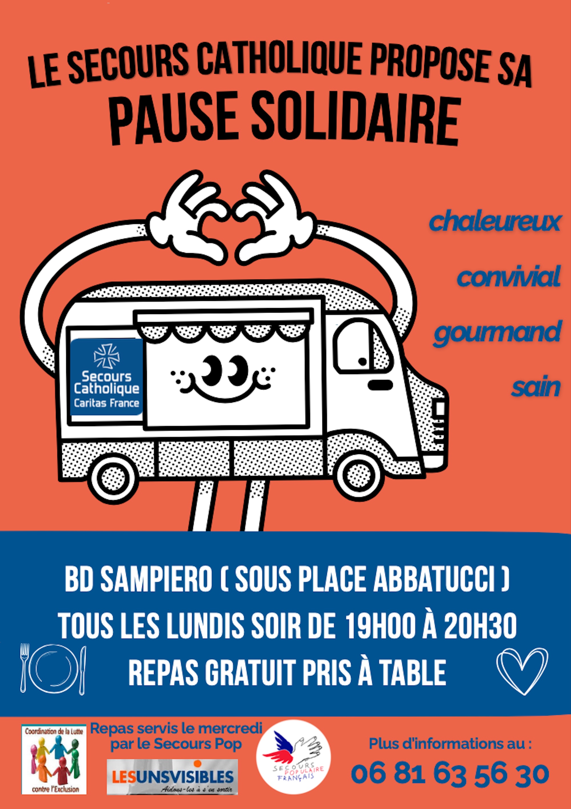 À Ajaccio, la Pause Solidaire ouvre un deuxième soir pour offrir « un repas comme tout le monde »