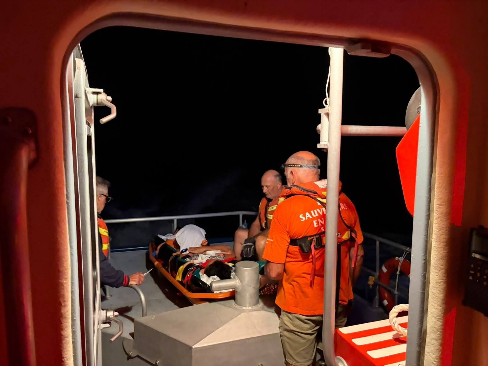 Une passagère d’un bateau de croisière évacuée vers l’hôpital d’Ajaccio par la SNSM