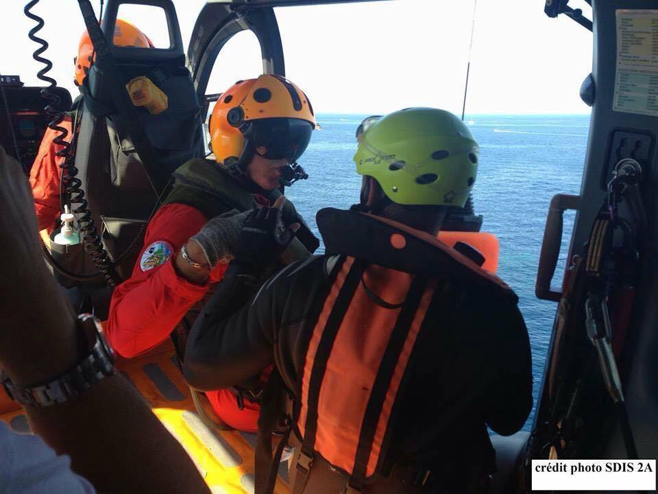 Porto-Pollo : Trois kayakistes en difficulté secourus par les sapeurs-pompiers plongeurs