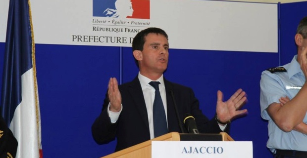 Le discours de Manuel Valls devant l'Assemblée de Corse