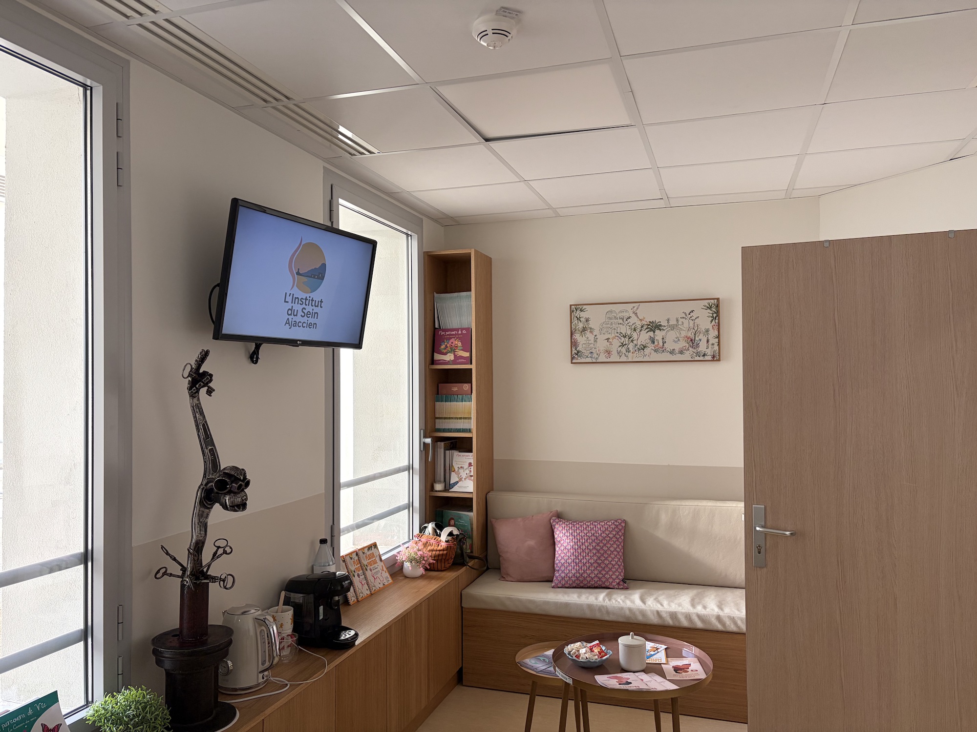 À l’hôpital d’Ajaccio, un nouvel espace pour accompagner les femmes face au cancer