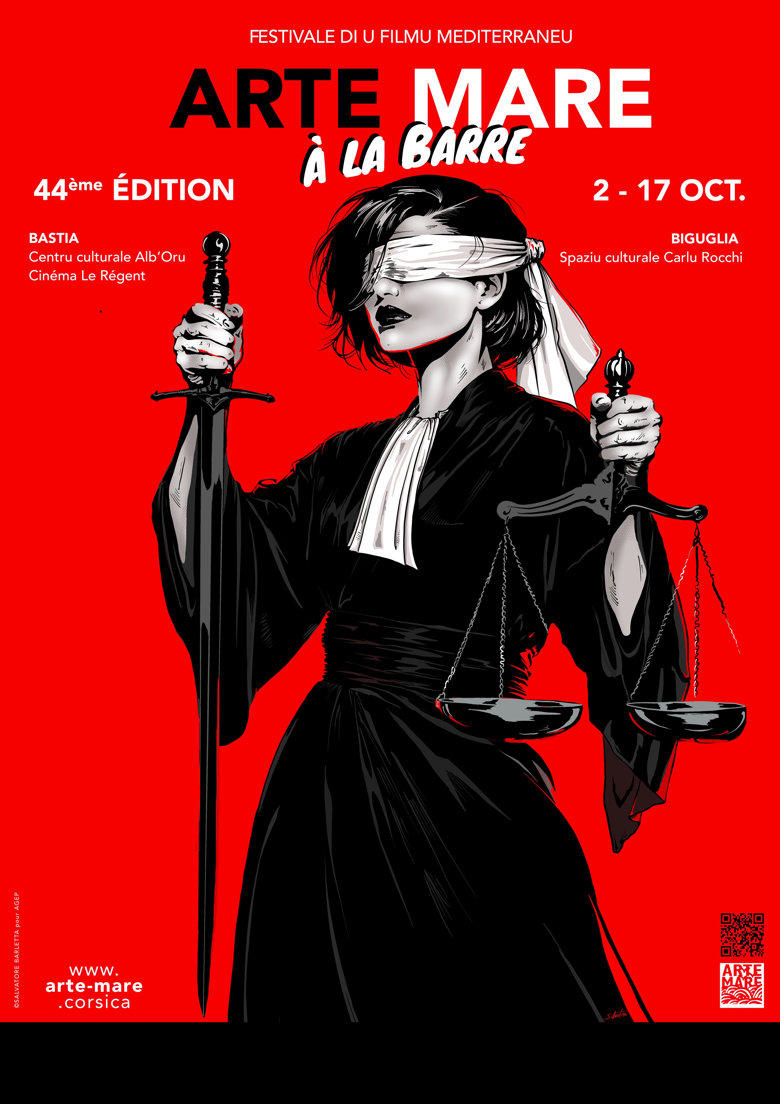 L'affiche de cette 44e édition d'Arte Mare