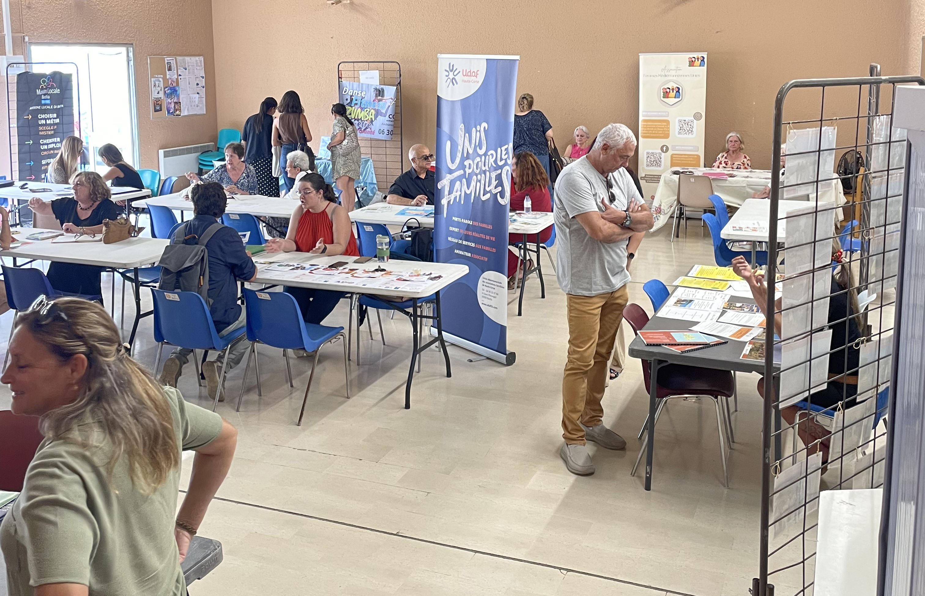 JPO au Centre Social François Marchetti dans les quartiers sud de Bastia.