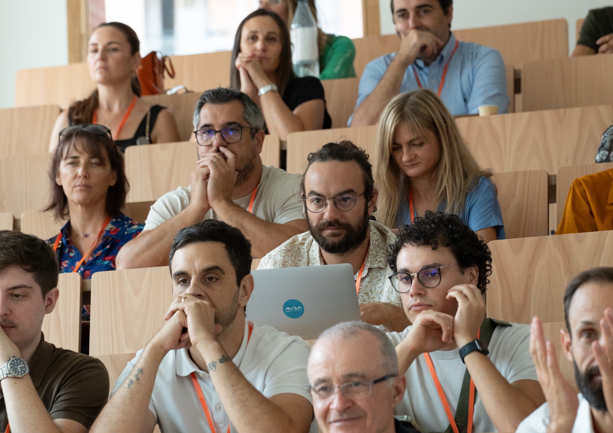 Ce vendredi 18 septembre, au CampusPlex à Ajaccio, bénéficiaires, entreprises, étudiants et acteurs de l’innovation étaient réunis (© Jean-Dominique Gaziello)