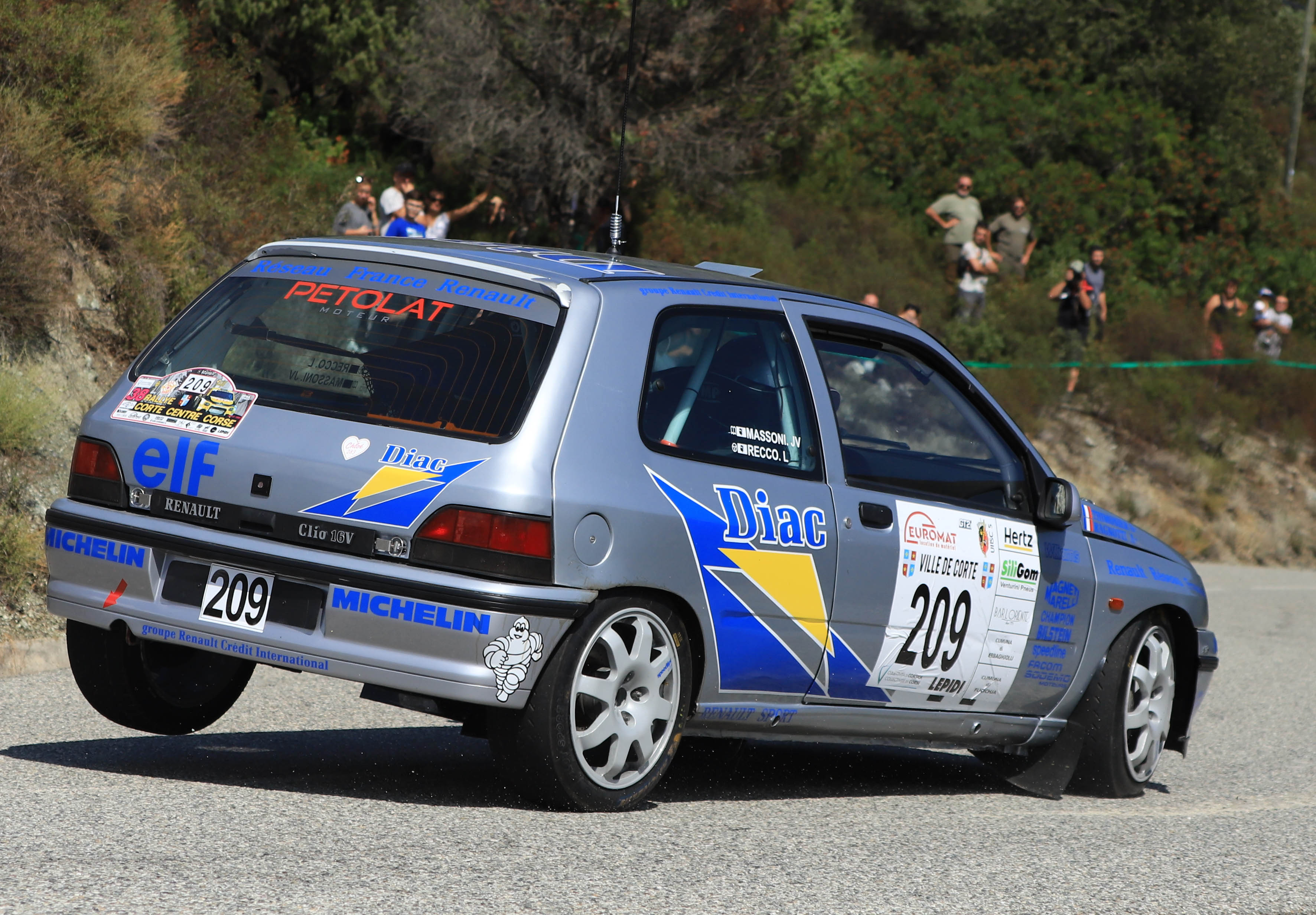 Rallye de Corte centre Corse - Mariani, pour une poignée de secondes !