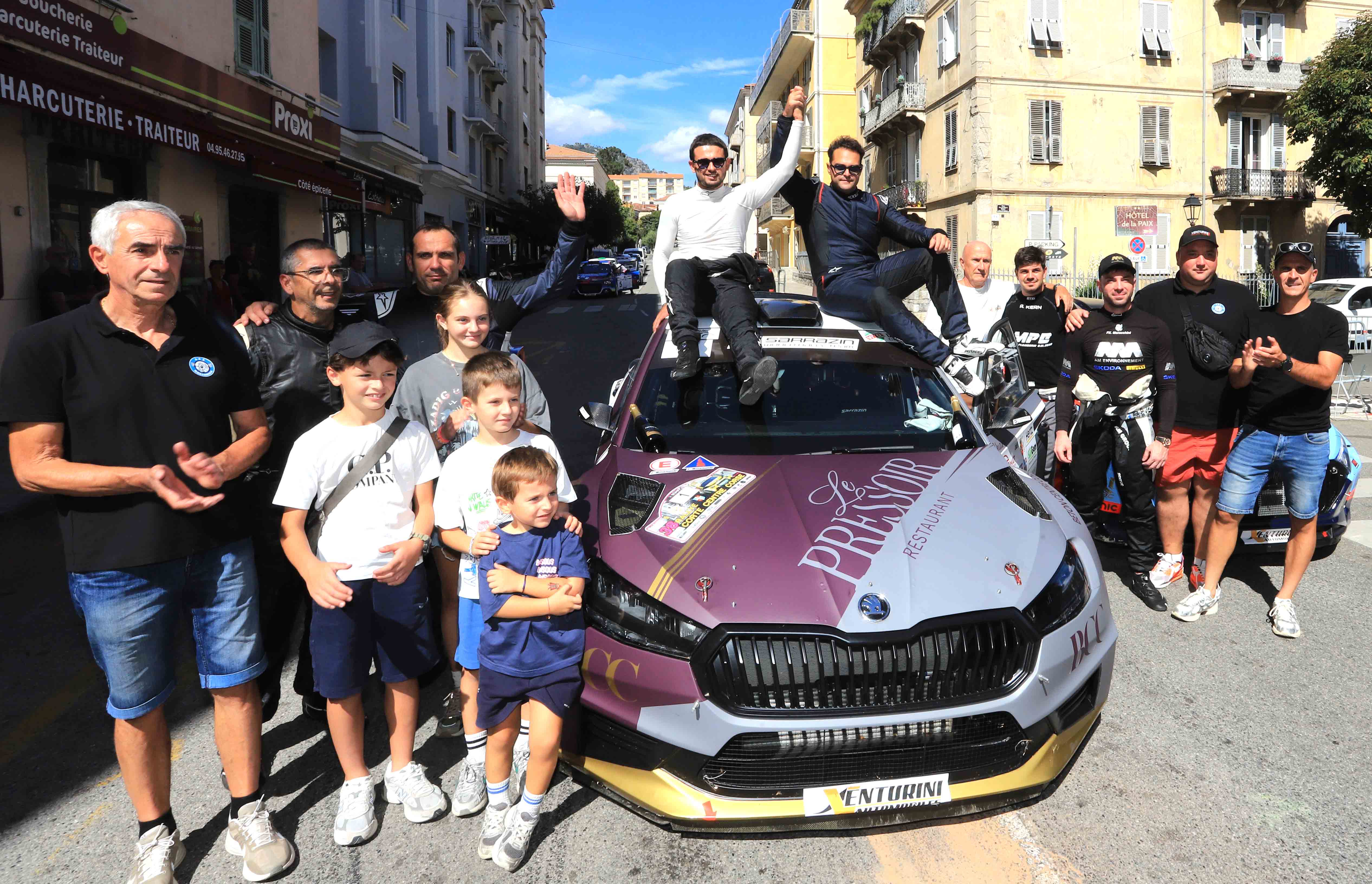 38e Rallye de Corte centre Corse - La victoire à Mariani en moderne et à Albertini en VHC