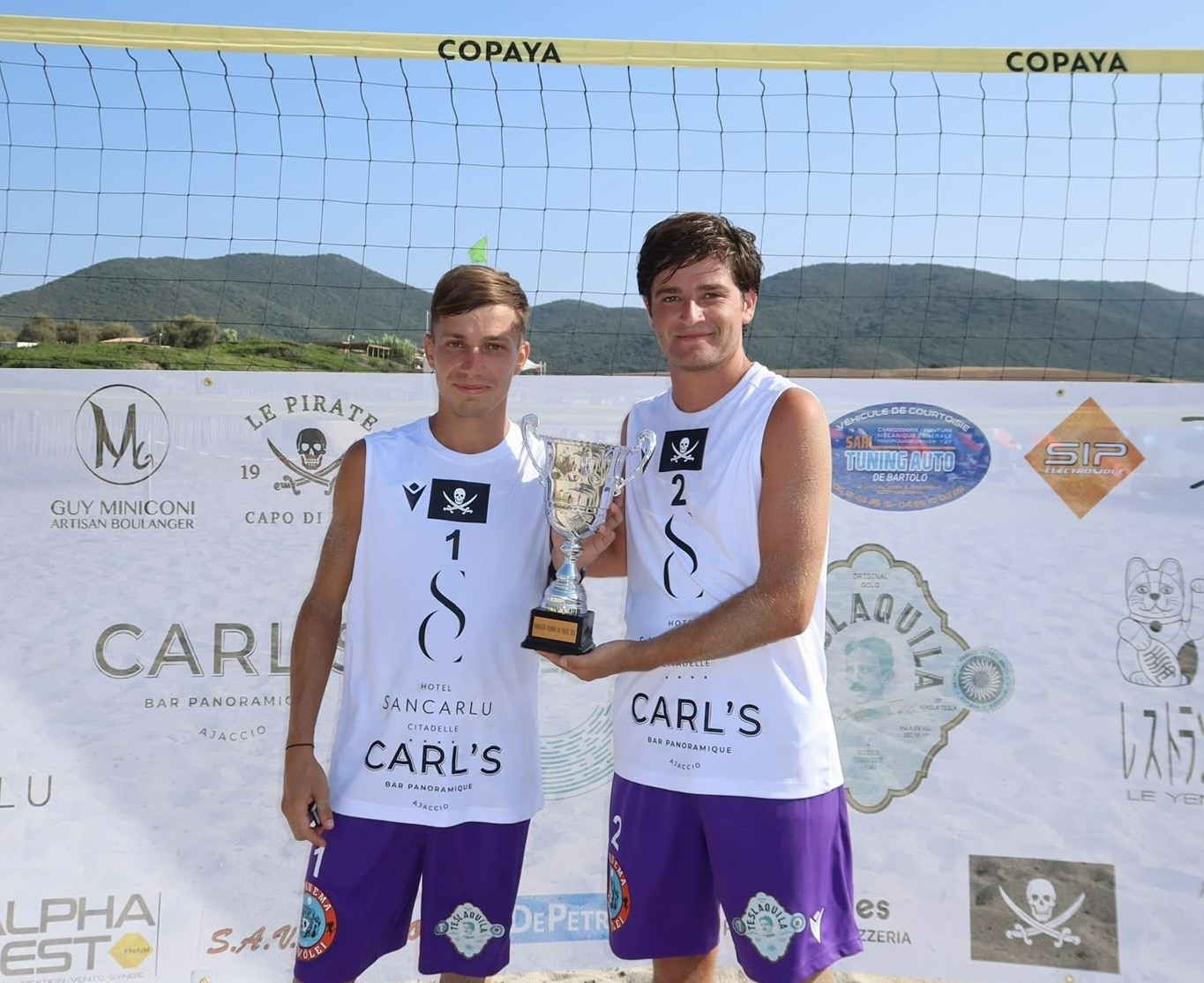 Le foot table, né sur les plages d’Ajaccio, s’offre un titre de champion de France grâce à Thomas Ciccada et Alain Appietto