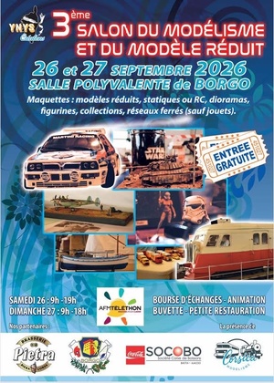 Borgo - 3ᵉ salon du modélisme et du modèle réduit