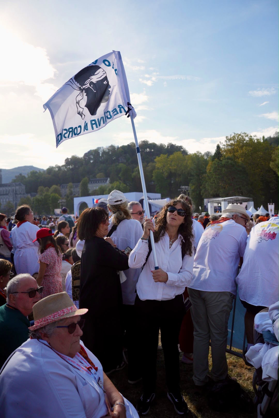 EN IMAGES - Près de 200 pèlerins corses à Lourdes à la rencontre du Pape Léon XIV