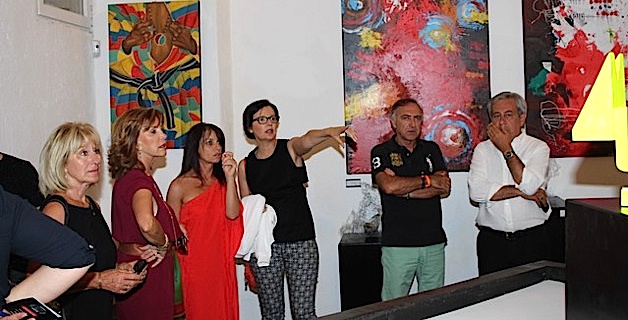 Vernissage à Calvi de l'expo permanente "Citadellarte"
