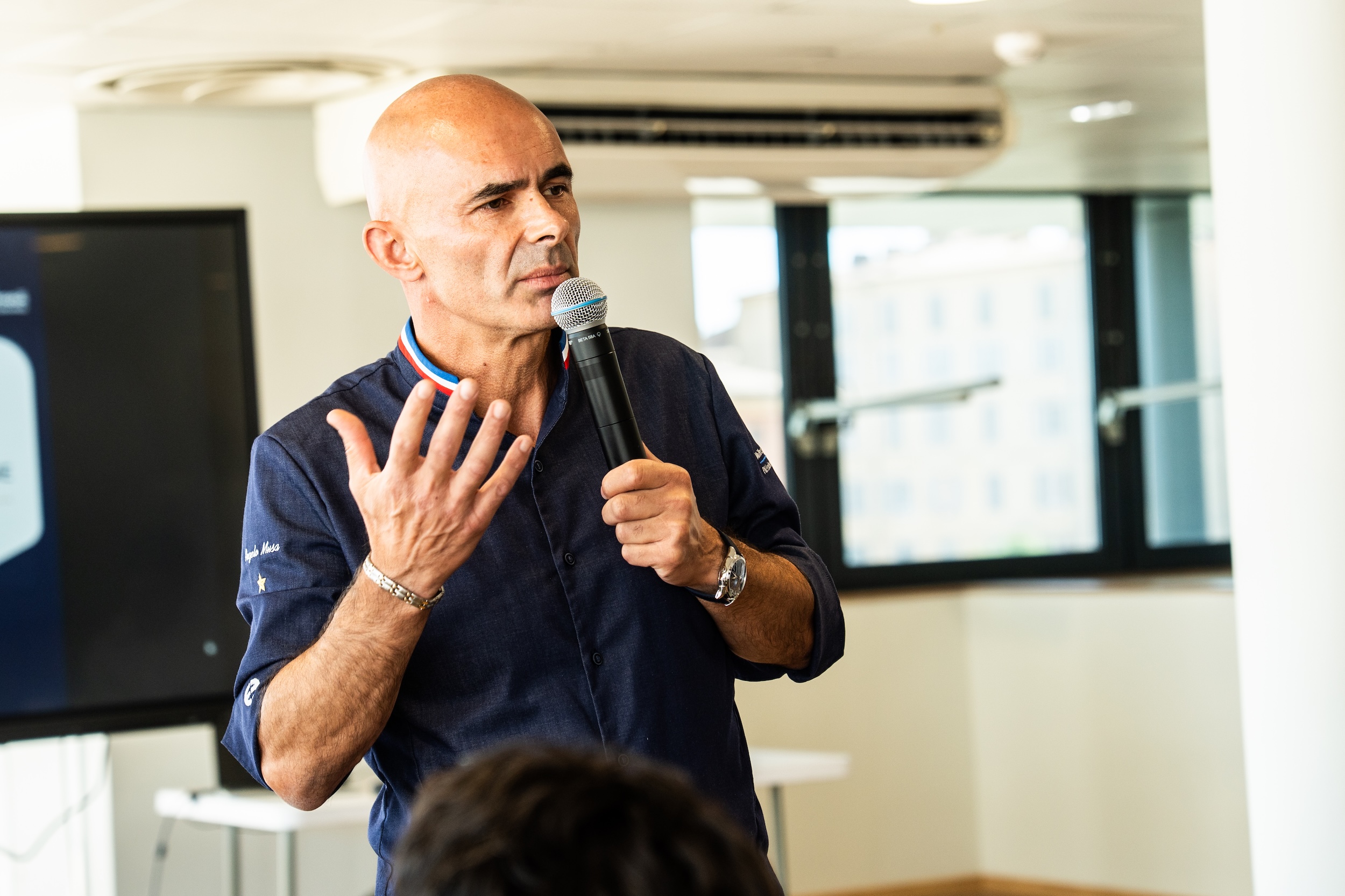 Le prestigieux chef pâtissier Angelo Musa est le parrain de la nouvelle promotion de l'École Hôtelière Méditerranéenne