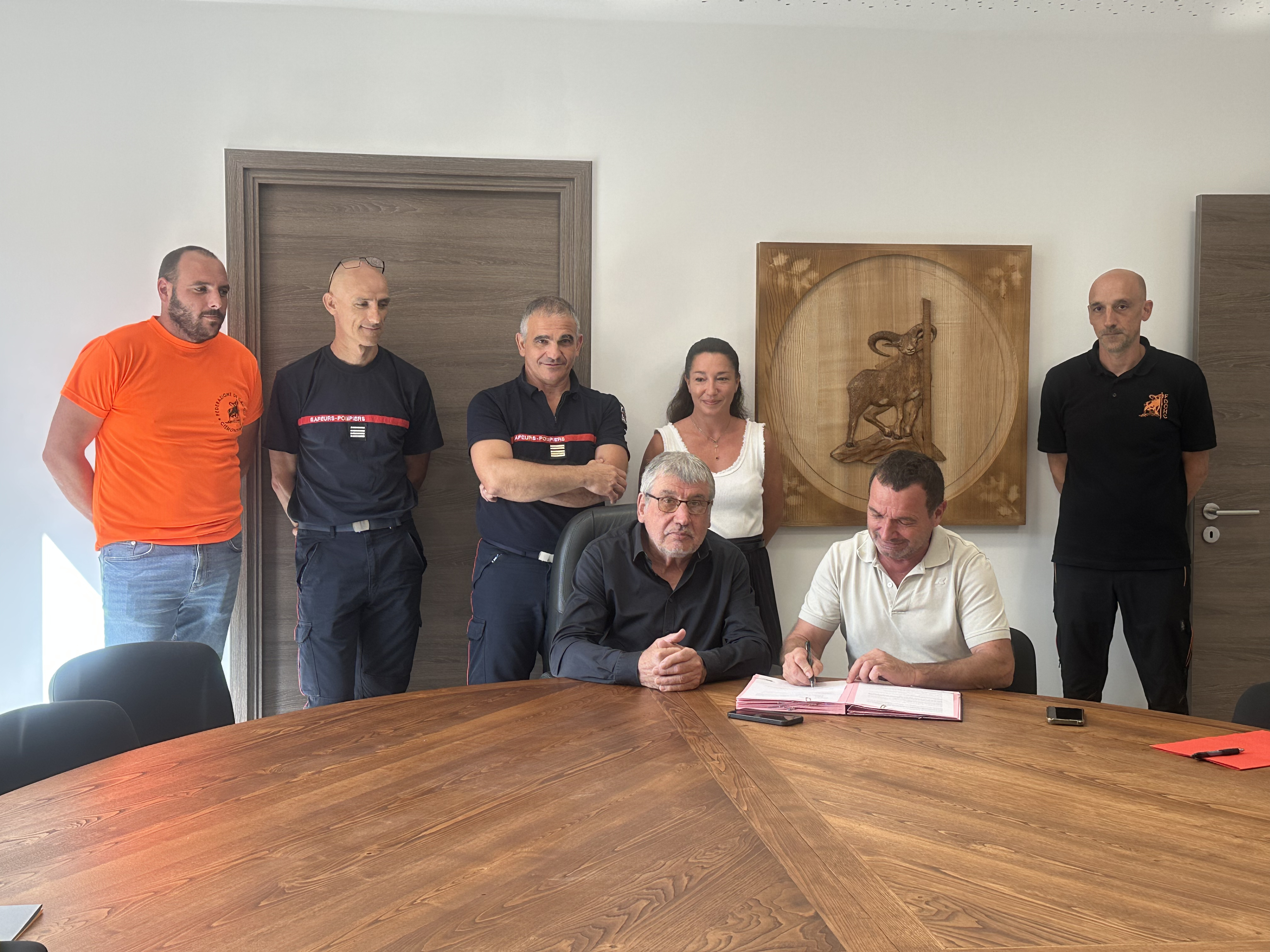 Haute-Corse - Les chasseurs et les pompiers renforcent leur partenariat pour prévenir les incendies