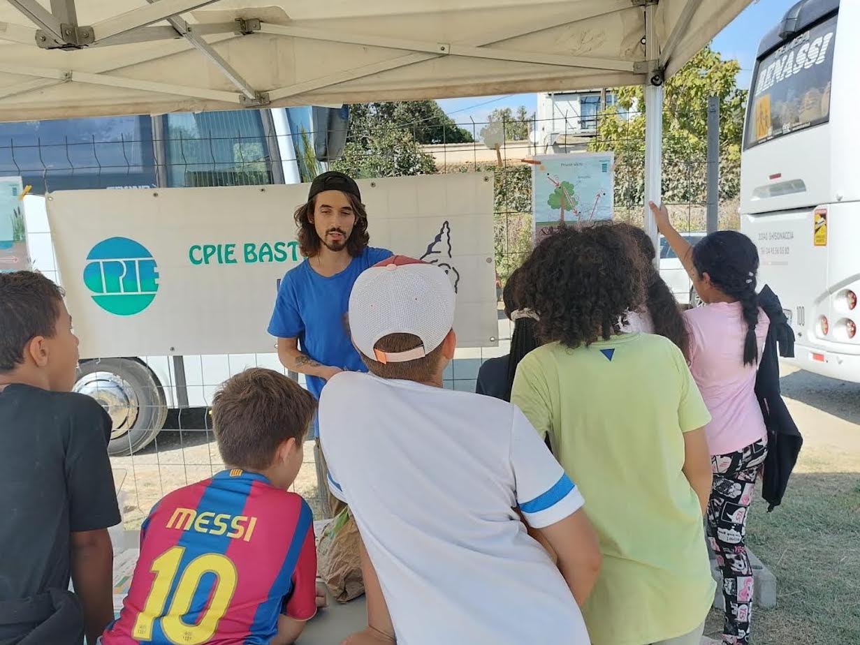 À Ghisonaccia, Urbinu in Festa a sensibilisé les enfants et le public aux zones humides