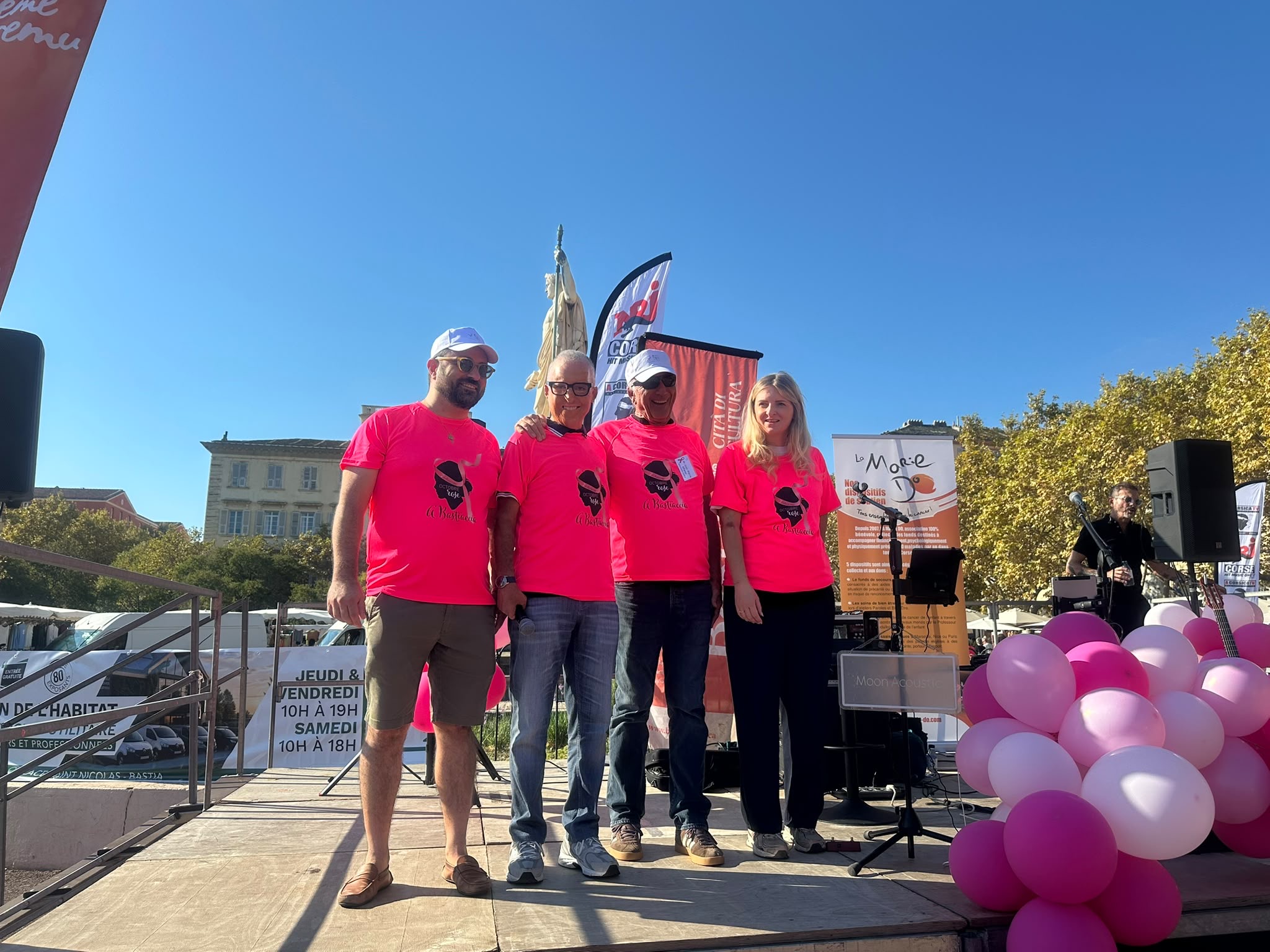 Octobre Rose : Près de 1 500 personnes dans les rues de Bastia pour A Bastiaccia